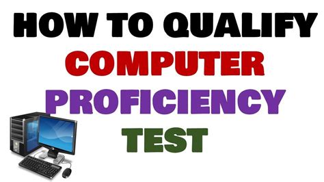 computer proficiency test sample.